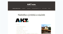 Desktop Screenshot of akt.decin.cz